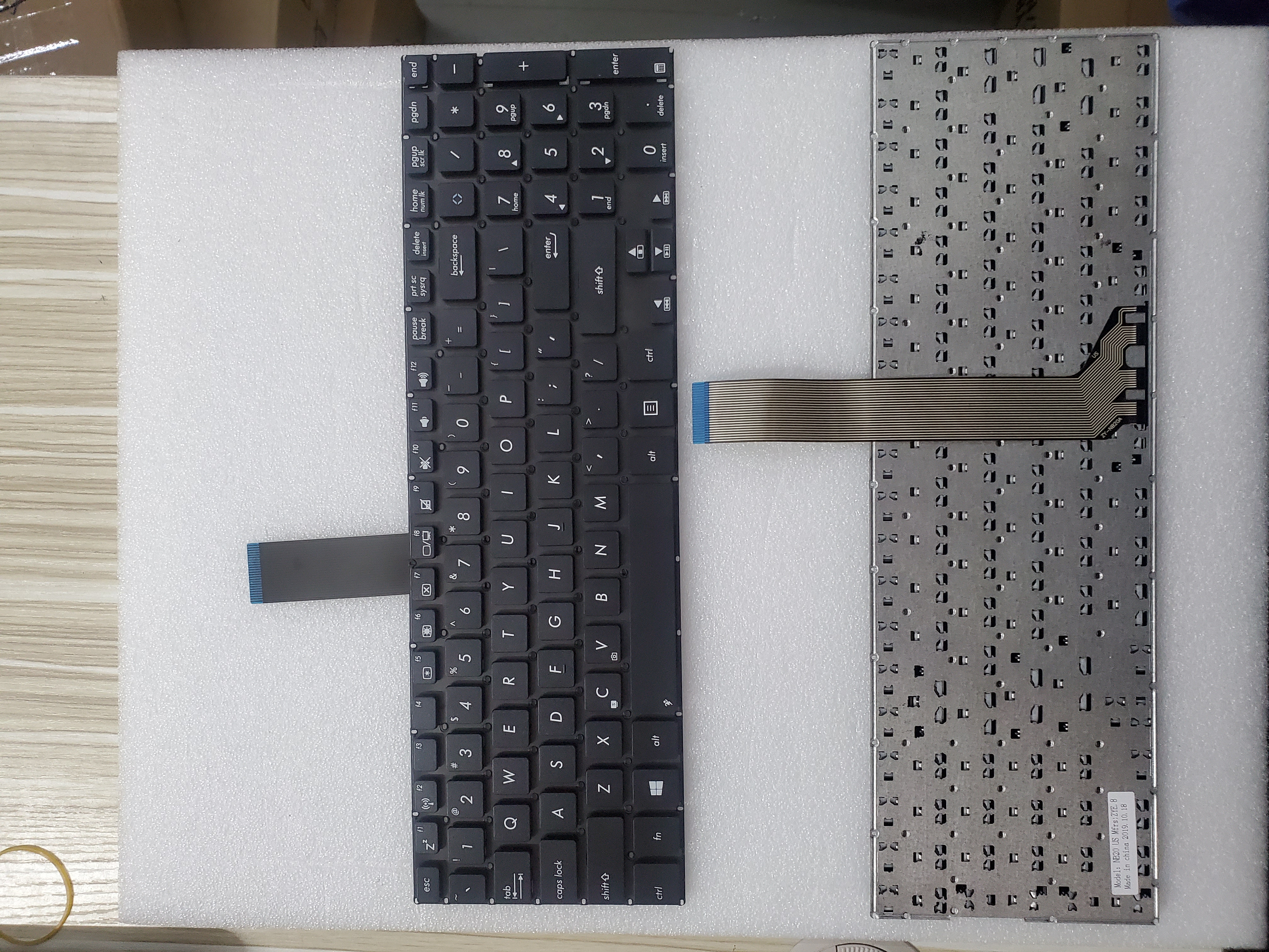 Picture of New Replacement Laptop Keyboard For ASUS S551/K551 BLACK (OEM) US Layout